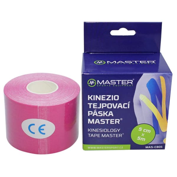 Kinesiologitape MASTER 5 cm x 5 m - pink