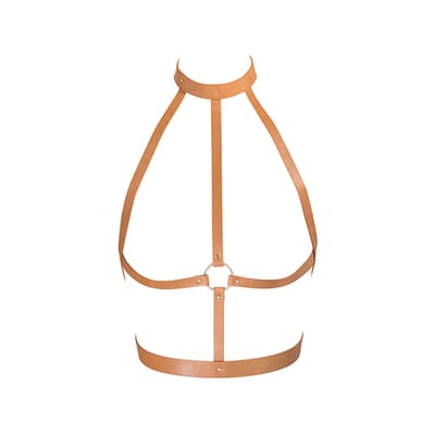Maze H Harness - Brown