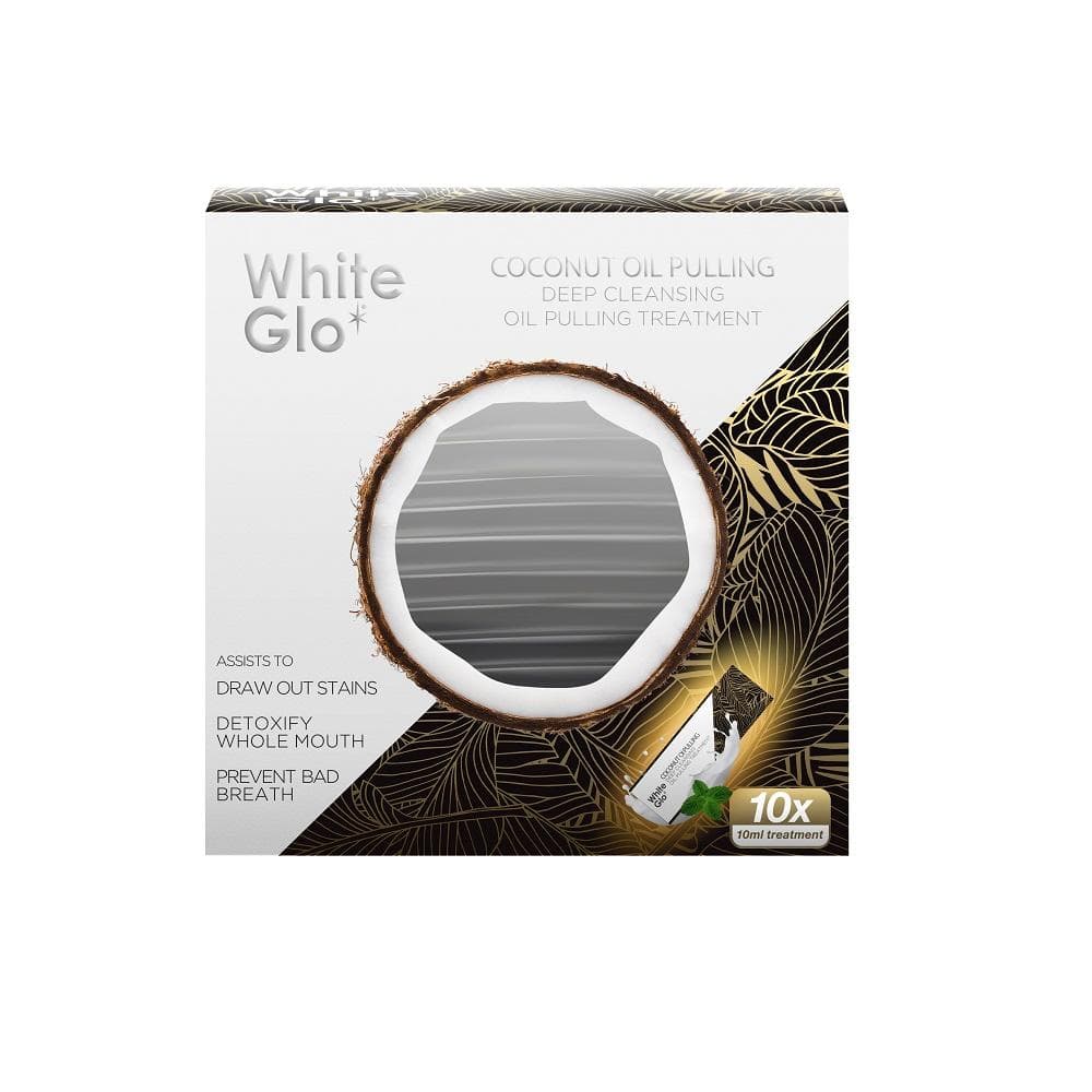 WHITE GLO Coconut Oil Pulling sachets d