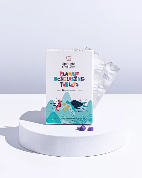 Spotlight Oral Care plaque disclosing tablets