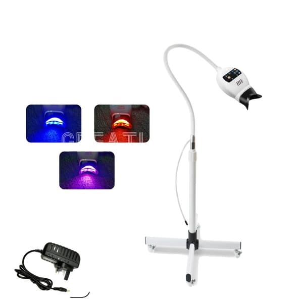Hampaiden valkaisulamppu, 3 valotilaa, säädettävä ajastin,3 Moodi 220V GB Plug