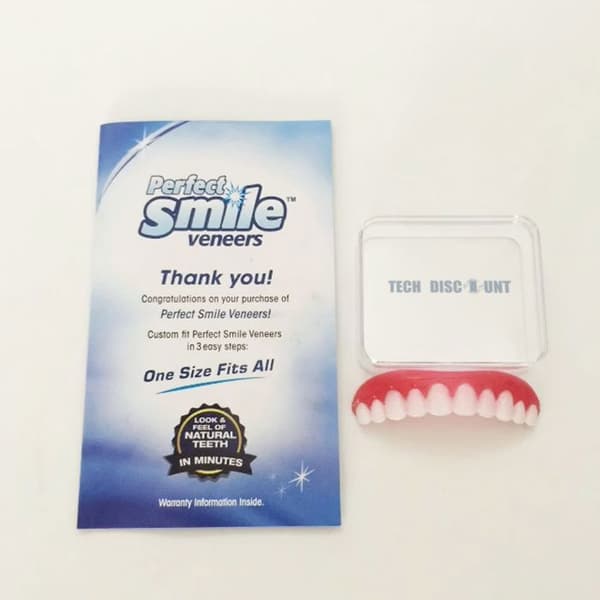 TD® Denture Cosmetics Instant Smiley Teeth Whitening Perfect Smile High Teeth Comfort Faner - Adhesive Free