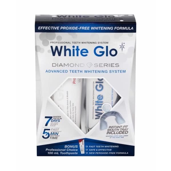 Glo Diamond Series 50ml White Advanced Teeth Whitening System, Whitening
