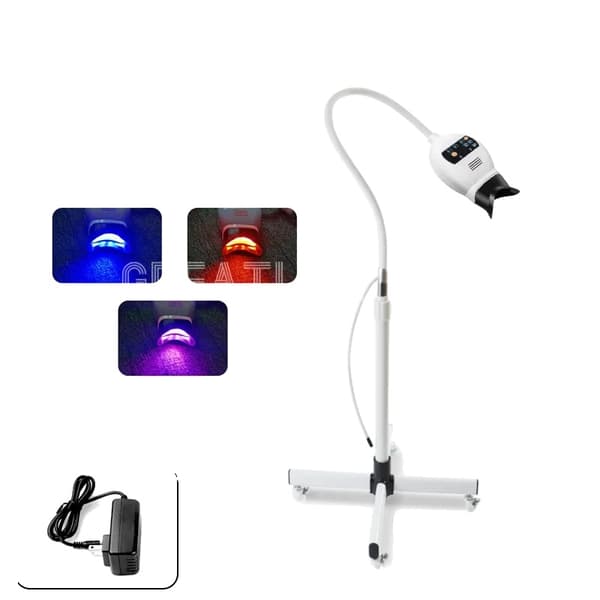 Hammasten valkaisulamppu, korkean tehon LED, säädettävä ajastin,3 tilaa USA Plug-a