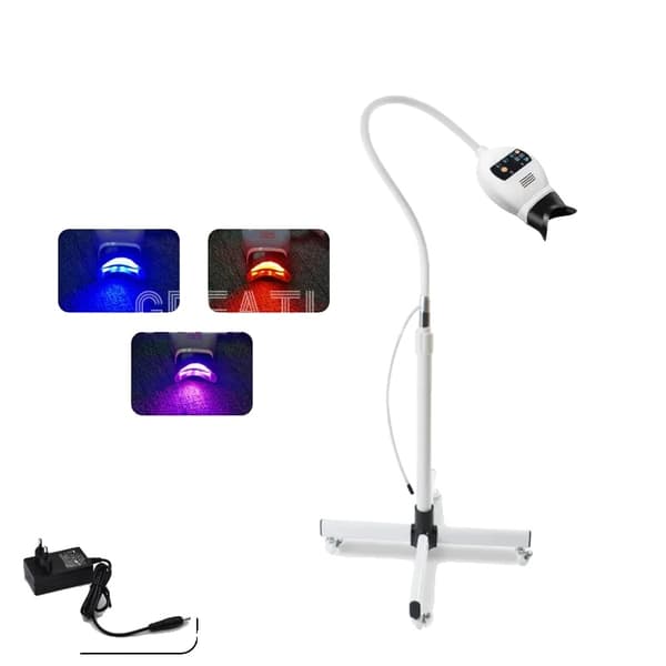 Tandblekningslampa, högpresterande LED, justerbar timer,3 lägen EU Plug