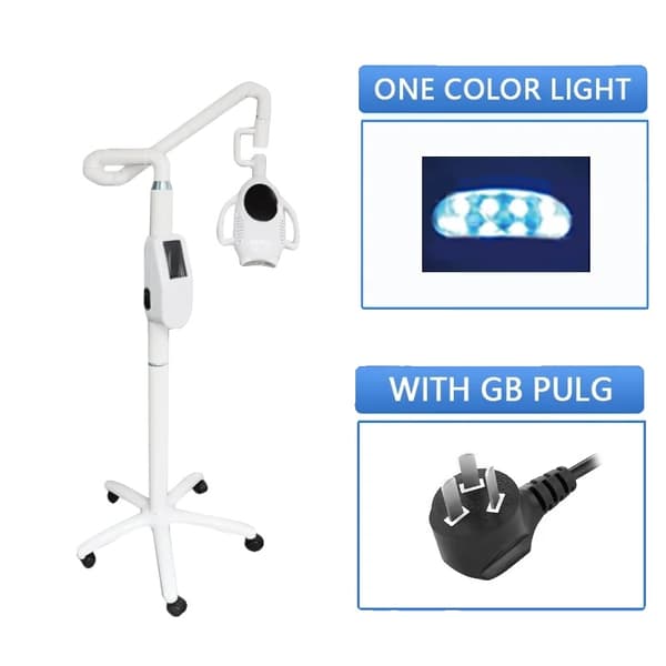 Tandblegningsmaskine, 60W effekt, 10 LED-pærer,1 model GB stik