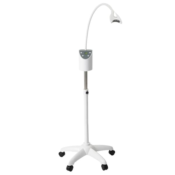 Mobil tandblekningsmaskin, 2000mW/cm² LED, 4 lampor, höjdjusterbar,VIT