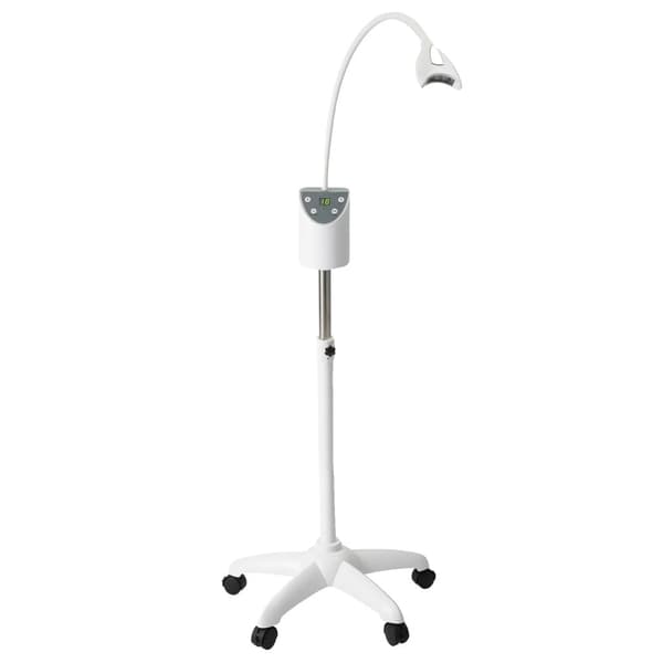 Mobil tandblekningsmaskin, 2000mW/cm² LED, 4 lampor, höjdjusterbar,VIT