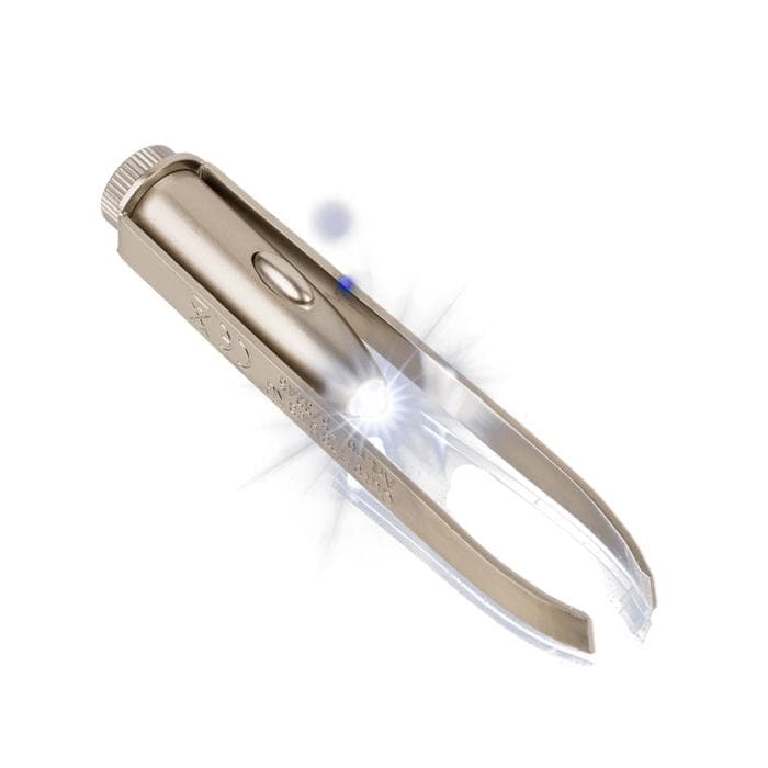Pincett med LED-lamp