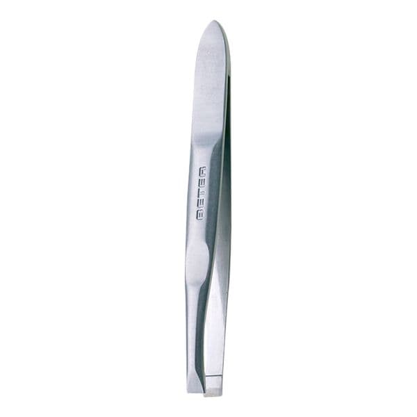 Beter Tweezers straight tip stainless steel 6.5 cm 1 unit