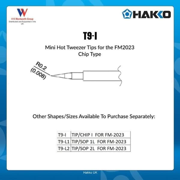 Hakko T9-I pincett