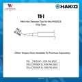 Miniatyrbild 3 av 4: Hakko T9-I pincett