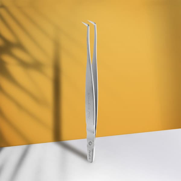 Staleks Øjenvippe Extensions Pincet Expert 40/8 Buet