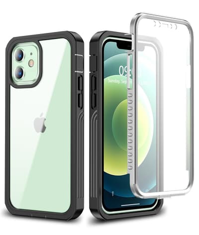 C4U® Stødfast forsvar - iPhone 12 Mini - Støddæmper Taske 3i1