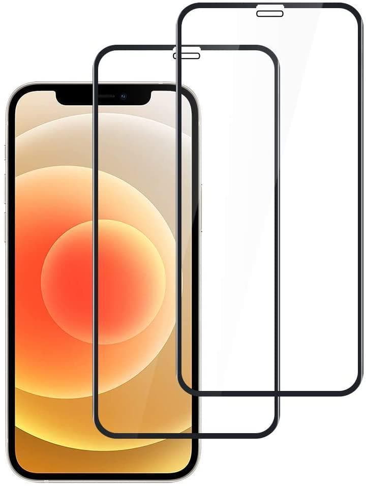2-pak fuldskærmsbeskytter - iPhone 12/12 Pro hærdet glas