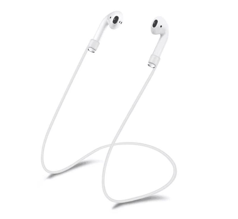 AirPod anti-lost strap - Silikonrem - Vit