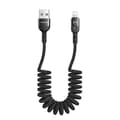 Miniatyrbild 1 av 5: Mcdodo CA-6410 1.8m, flexibel lightning kabel med LED, svart Snabbladdare