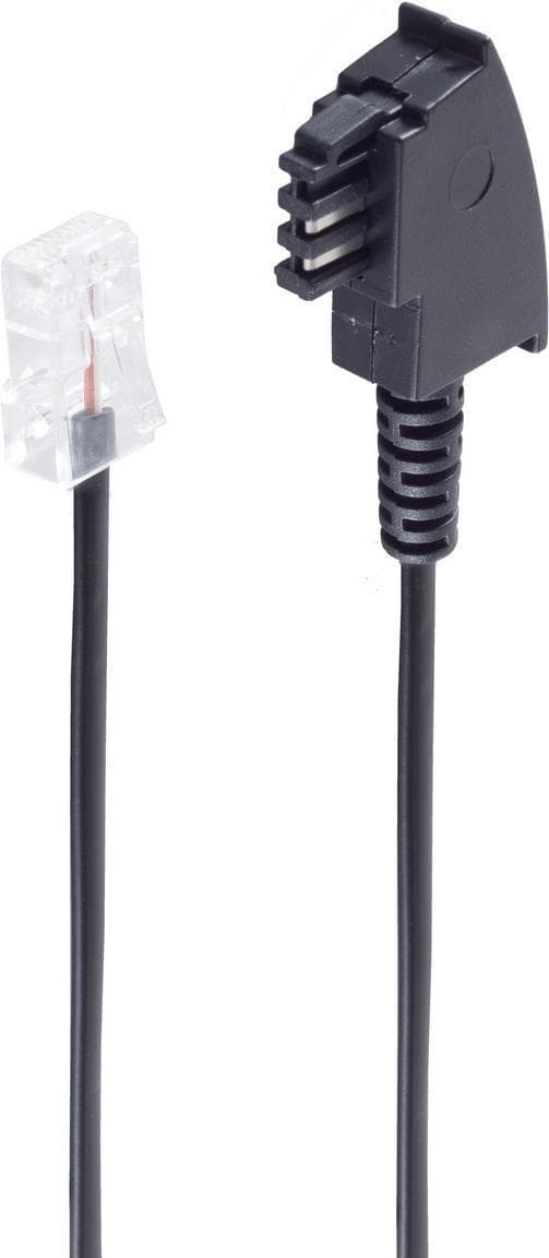 shiverpeaks BS70002-3 telefonkabel 3 m svart (BS70002-3)