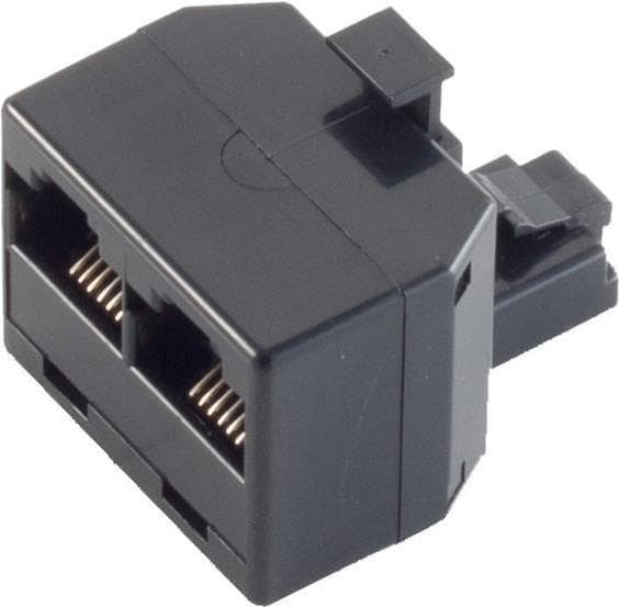 shiverpeaks BS71230-6 ledningsstik 3xRJ-12 Sort (BS71230-6)
