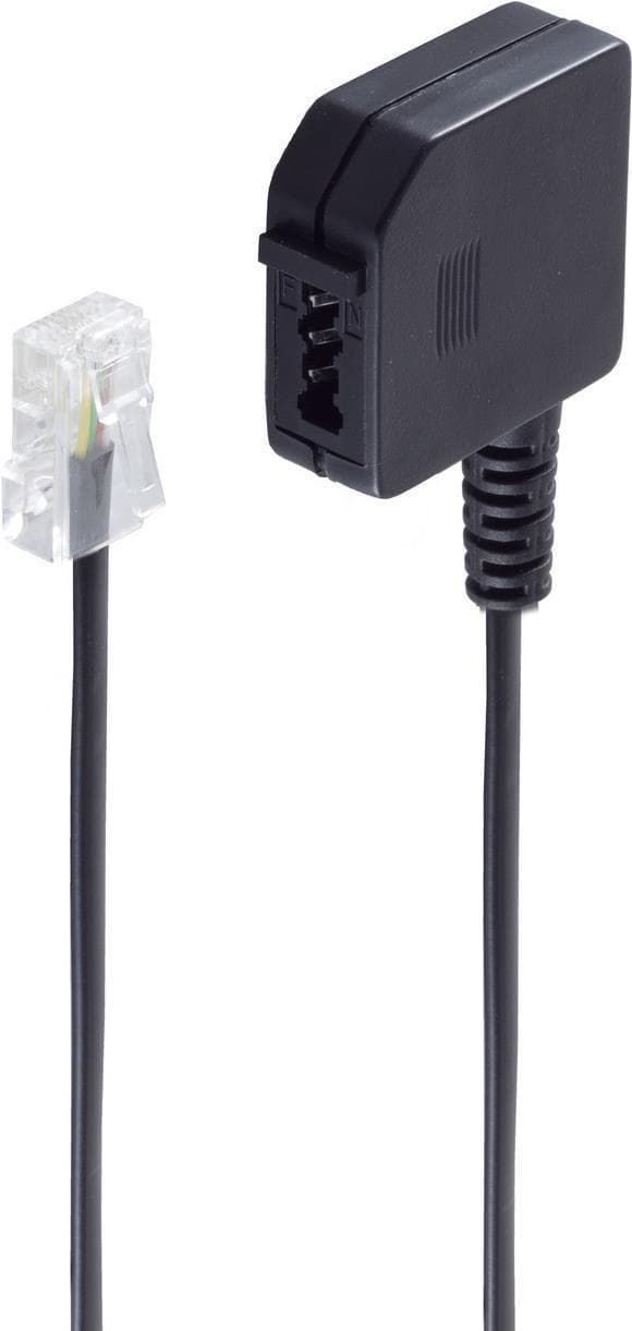 shiverpeaks BS71041 Telefonkabel 0,2 m Svart (BS71041)