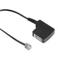 Miniatyrbild 1 av 3: Hama - Telefonadapter - RJ-11 (M) till TAE-F (W) - 0,2 m