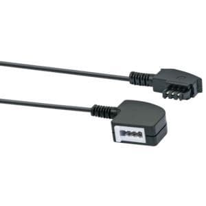 Schwaiger telefonkabelförlängning TAE-F 6P4C -> TAE-F 6P4C 6m (TVL6221533)