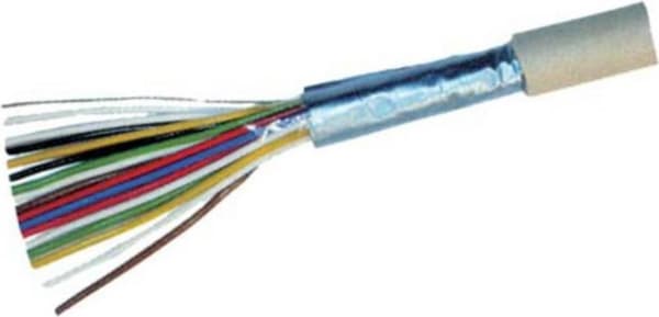 S/CONN maximal anslutning telefonkabel 8x2x0,6 JY(ST)Yround för infälld montering, 50,0m (76880-50)