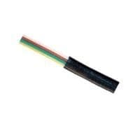 shiverpeaks BASIC-S telefonkabel, platt, svart, 100 m AWG 26, 4-ledare, oskärmad (BS76106)
