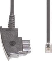 e+p T 78/10 10m svart telefonkabel (T78/10)