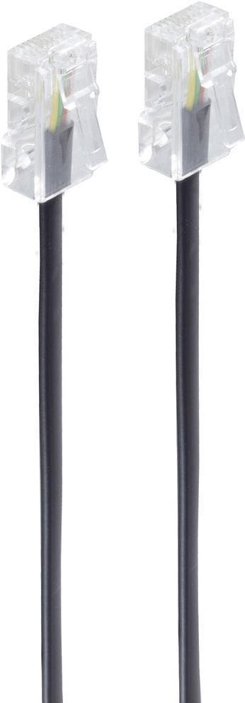 shiverpeaks BS70095-8/4-20 telefonkabel 20 m svart (BS70095-8/4-20)