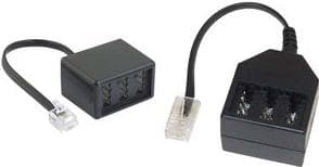 shiverpeaks BASIC-S telefonkabel, sort, 0,2 m - til markedet: D / L - 1 stk (BS71017-2)