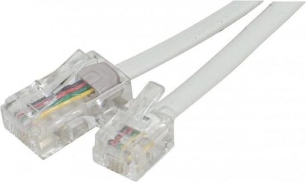 CUC Exertis Connect 911747 10m Vit telefonkabel