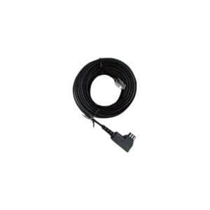 Herweck Helos - telefonkabel - TAE-F (M) - RJ-12 (M) - 10,0m - svart (014075)