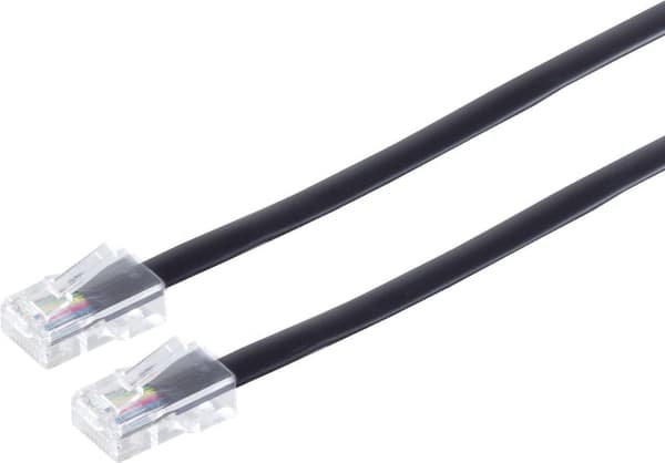 Anslutningskabel ISDN Western/Western 8/8 RJ45 3,0 m (TC 70083-8/8 / 50325)