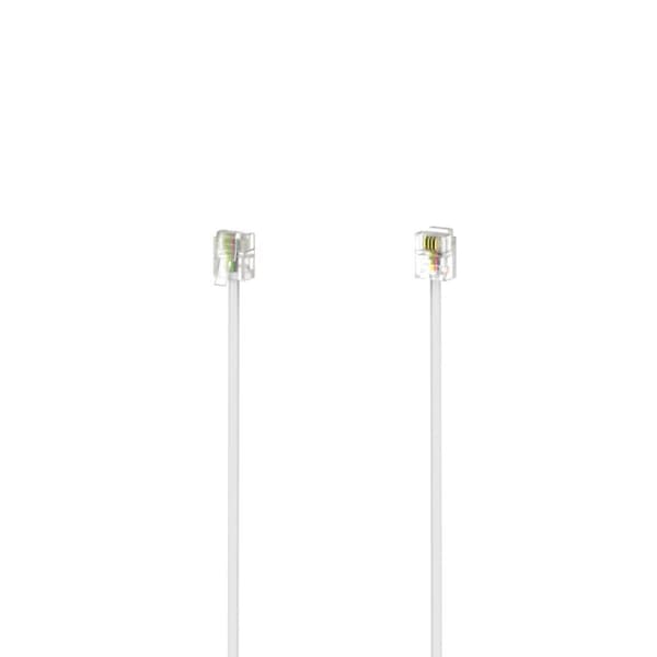 Hama 00201135 telefonkabel 10 m vit (00201135)