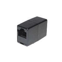 S-Conn 71220-8 - RJ45 - RJ45 - Hona/hona - Svart - ABS Syntet (TC 71220-8 / 50260)