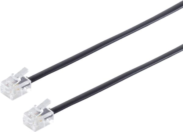 Anslutningskabel 6/4 6 m Western/Western (RJ 11) (TC 70086 / 50318)
