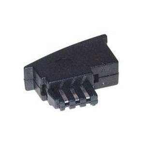 S-Conn TAE-F - RJ11 - TAE-F - RJ11 - Sort - Han/hun - Nikkel/Guld - Plast (TC 71200 / 50309)
