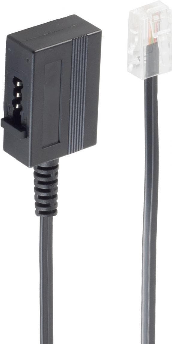 shiverpeaks BS71041-1 telefonkabel 0,2 m svart (BS71041-1)
