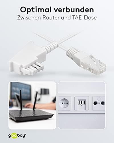 Goobay DSL/VDSL router cable (60667)