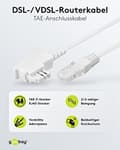 Miniatyrbild 2 av 5: Goobay DSL/VDSL router cable (60667)