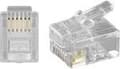 Miniatyrbild 2 av 2: Goobay 58626 trådkontakt RJ-12 transparent (58626)