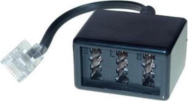 Alcasa T3A-NFN - RJ-45 - NFN - Mies/naaras - Musta (T3A-NFN)