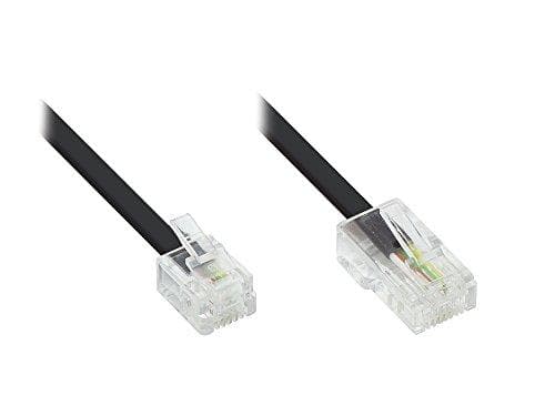 DSL-modemkabel RJ11 / RJ45 längd: 10m, Good Connections® (TZM-10)