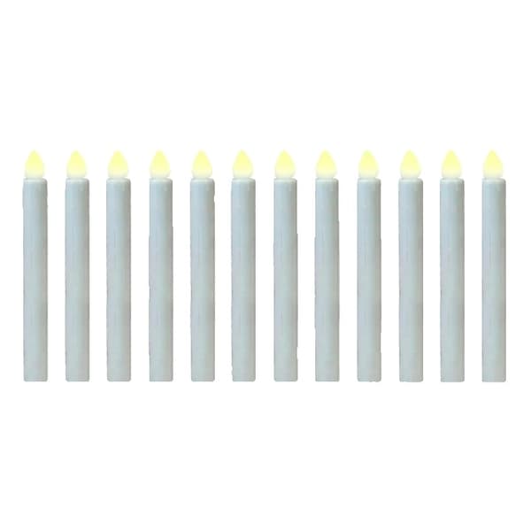 LED-kynttilät, paristokäyttöiset, liekittömät välkkyvät