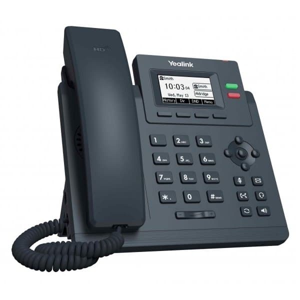 Yealink SIP-T31P   IP telefon/ 2x SIP/ CZ/SK displej/ 2x 100Mbit
