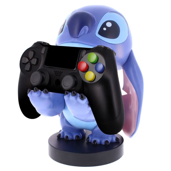 Exquisite Gaming Support För Smartphones Cable Guy Stitch Disney 21 Cm Blå