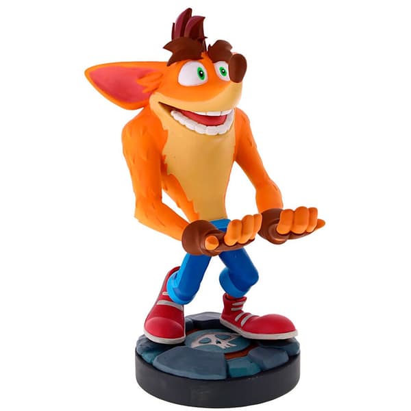 Exquisite Gaming Smartphone Support Crash Bandicoot 21 Cm Orange Flerfarvet