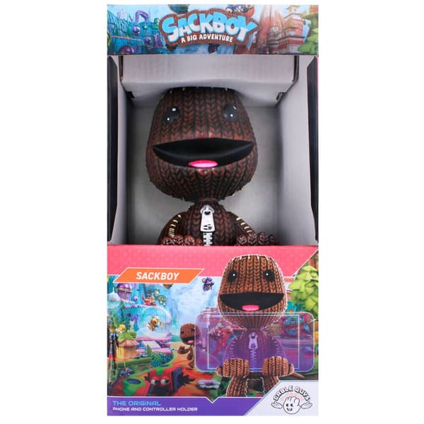 Exquisite Gaming Sackboy Smartphone Support Little Big Planet 21 Cm Brun