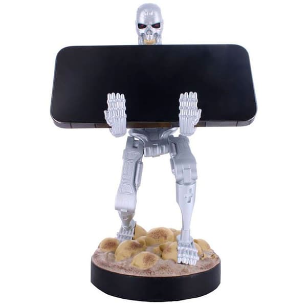 Exquisite Gaming Älypuhelintuki Terminator 21 Cm Hopeinen